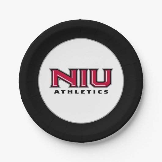 NIU Athletics Papieren Bordje (Voorkant)