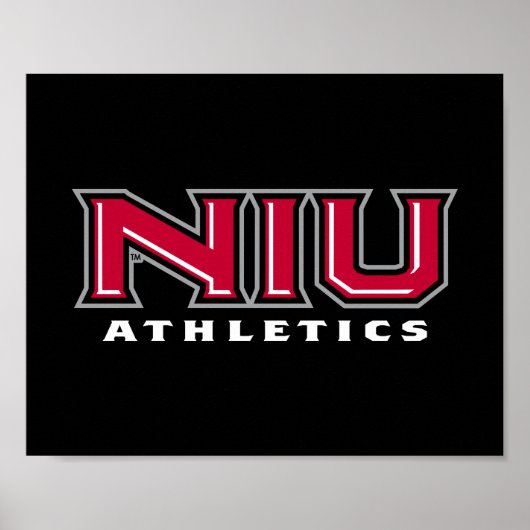 NIU Athletics Poster (Voorkant)