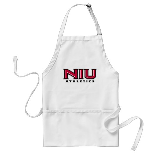 NIU Athletics Standaard Schort (Voorkant)