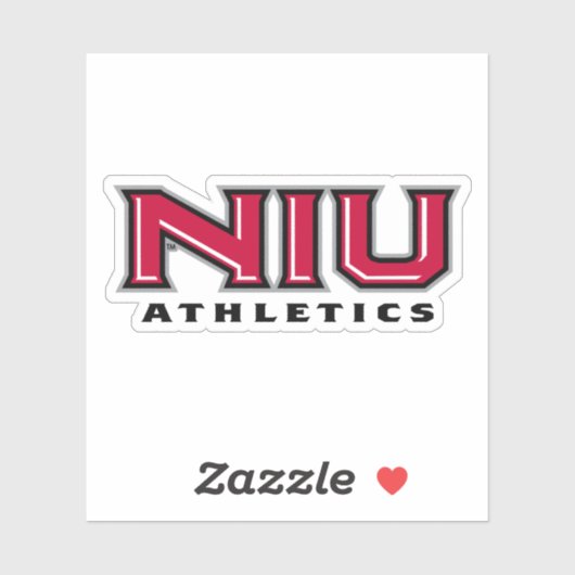 NIU Athletics Sticker (Vel)