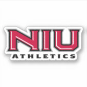NIU Athletics Sticker (Voorkant)