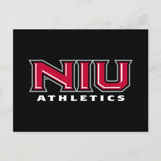 NIU Athletics Uitnodiging Briefkaart (Voorkant)