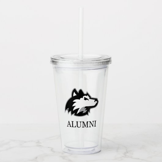 NIU Huskies Alumni Acryl Drinkbeker (Voorkant)