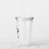 NIU Huskies Alumni Acryl Drinkbeker (Links)