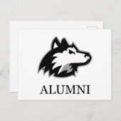 NIU Huskies Alumni Briefkaart (Voorkant / Achterkant)