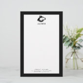 NIU Huskies Alumni Briefpapier (Staand voorkant)
