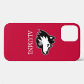 NIU Huskies Alumni Case-Mate iPhone Case (Achterkant (horizontaal))