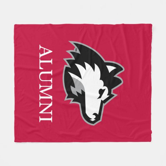 NIU Huskies Alumni Fleece Deken (Voorkant (Horizontaal))