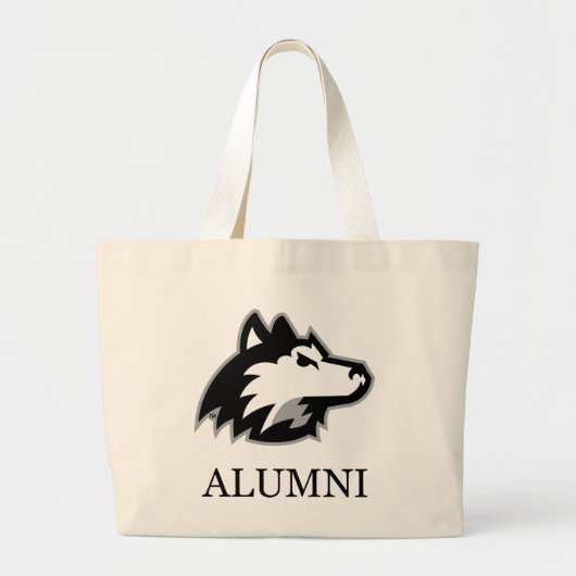 NIU Huskies Alumni Grote Tote Bag (Voorkant)