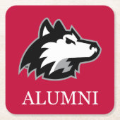 NIU Huskies Alumni Kartonnen Onderzetters (Voorkant)