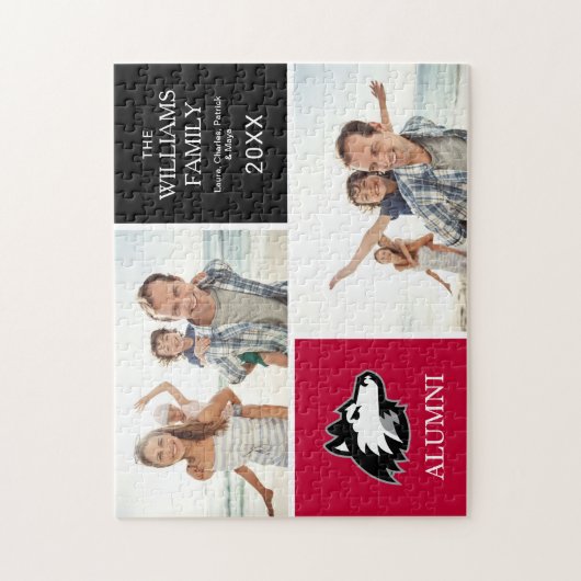 NIU Huskies Alumni Legpuzzel (Verticaal)