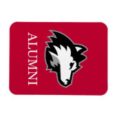 NIU Huskies Alumni Magneet (Horizontaal)