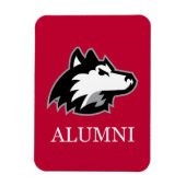 NIU Huskies Alumni Magneet (Verticaal)