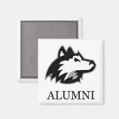 NIU Huskies Alumni Magneet (Voorkant / Achterkant)