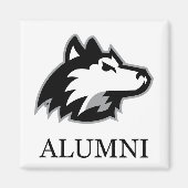 NIU Huskies Alumni Magneet (Voorkant)