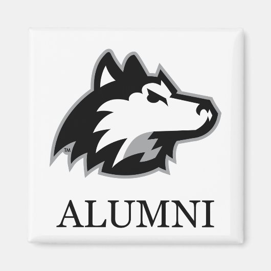 NIU Huskies Alumni Magneet (Voorkant)