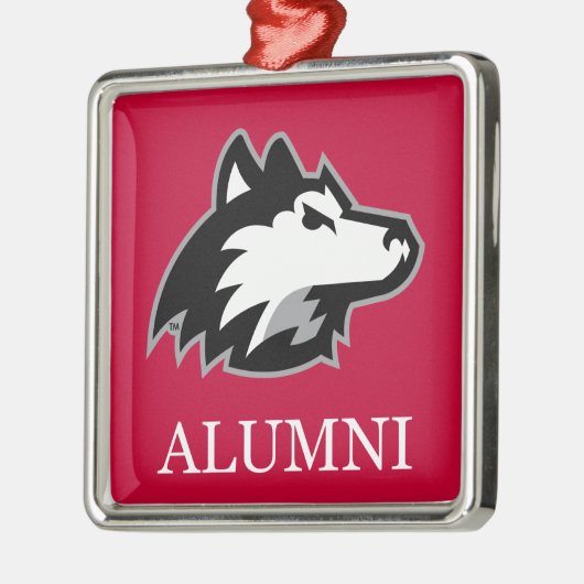 NIU Huskies Alumni Metalen Ornament (Links)