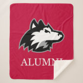 NIU Huskies Alumni Sherpa Deken (Voorkant)