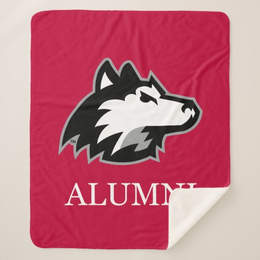 NIU Huskies Alumni Sherpa Deken (Voorkant)