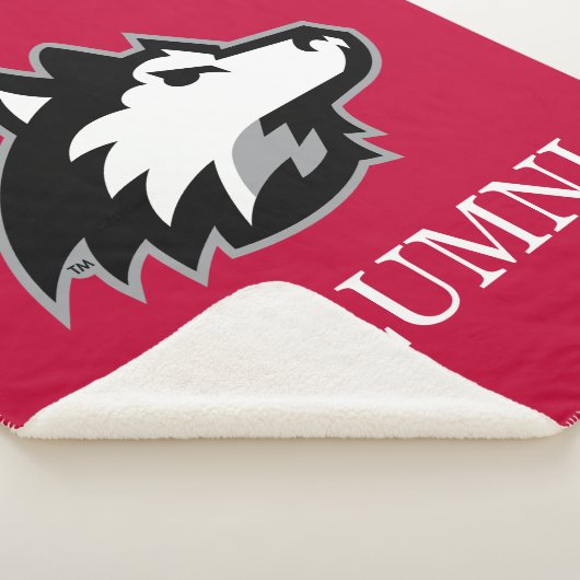 NIU Huskies Alumni Sherpa Deken (3/4)