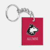NIU Huskies Alumni Sleutelhanger (Voorkant Links)