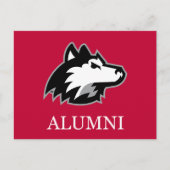NIU Huskies Alumni Uitnodiging Briefkaart (Voorkant)