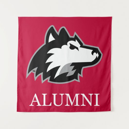 NIU Huskies Alumni Wandkleed (Voorkant)