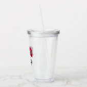 NIU Huskies Dad Acryl Drinkbeker (Links)