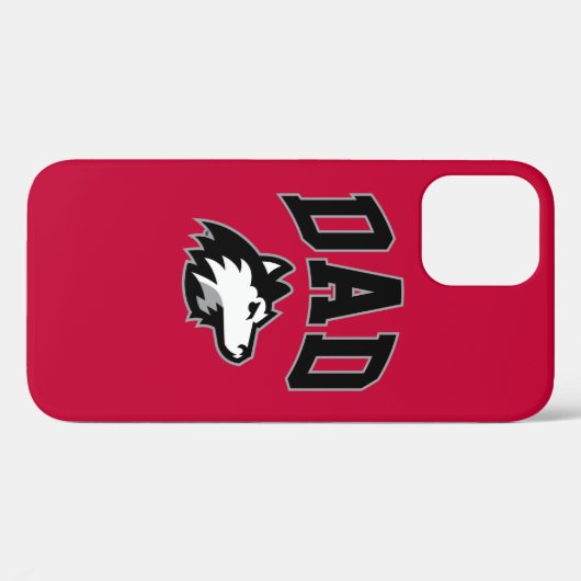 NIU Huskies Dad Case-Mate iPhone Case (Achterkant (horizontaal))