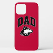 NIU Huskies Dad Case-Mate iPhone Case (Achterkant)