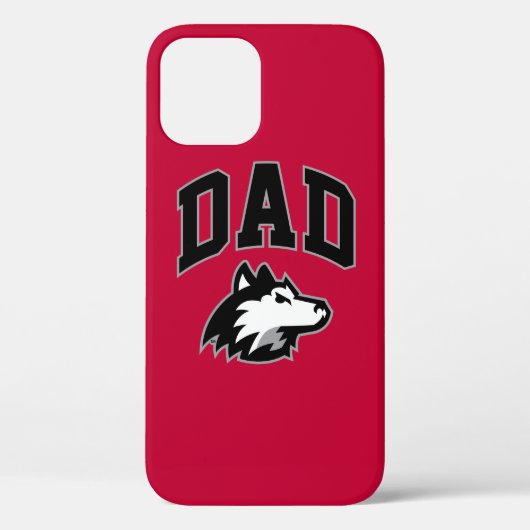 NIU Huskies Dad Case-Mate iPhone Case (Achterkant)