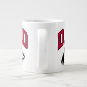 NIU Huskies Dad Grote Koffiekop (Achterkant)