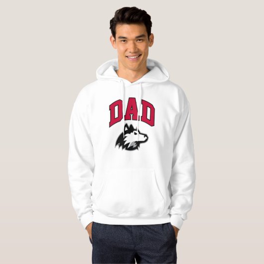 NIU Huskies Dad Hoodie (Voorkant volledig)