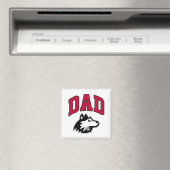 NIU Huskies Dad Magneet (Insitu (Vaatwasser))