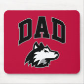NIU Huskies Dad Muismat (Voorkant)