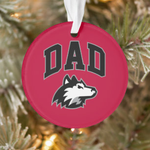 NIU Huskies Dad Ornament