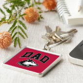 NIU Huskies Dad Sleutelhanger (Zijkant)