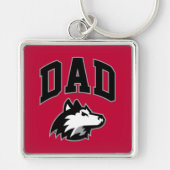 NIU Huskies Dad Sleutelhanger (Voorkant)