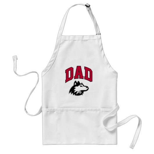 NIU Huskies Dad Standaard Schort (Voorkant)
