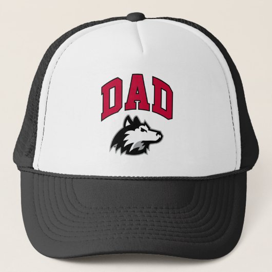 NIU Huskies Dad Trucker Pet (Voorkant)