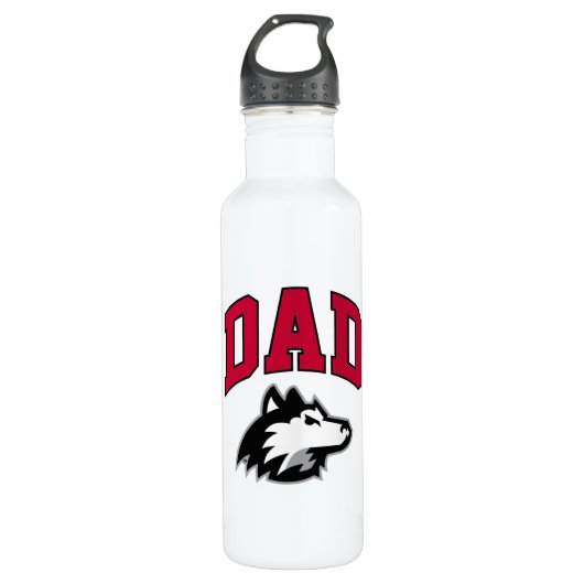 NIU Huskies Dad Waterfles (Voorkant)