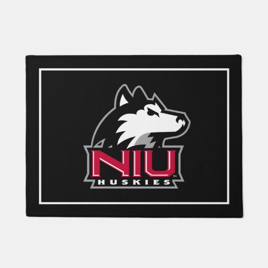 NIU Huskies Deurmat (Voorkant)
