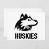 NIU Huskies Distress Briefkaart (Voorkant / Achterkant)