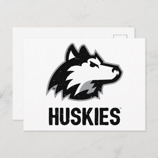 NIU Huskies Distress Briefkaart (Voorkant / Achterkant)