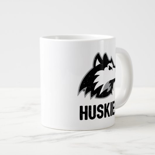 NIU Huskies Distress Grote Koffiekop (Voorkant rechts)