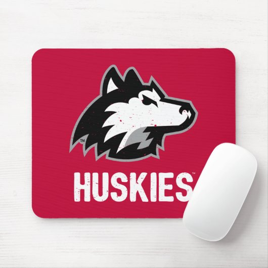 NIU Huskies Distress Muismat (Met muis)