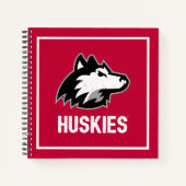NIU Huskies Distress Notitieboek (Voorkant)