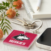 NIU Huskies Distress Sleutelhanger (Voorkant Rechts)