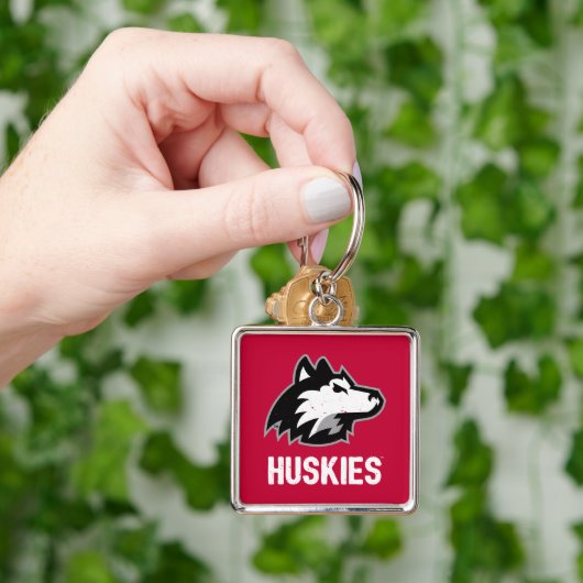 NIU Huskies Distress Sleutelhanger (Hand)