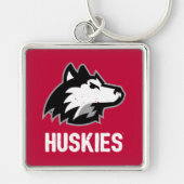 NIU Huskies Distress Sleutelhanger (Voorkant)